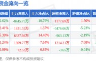 股票行情快报：圣元环保（300867）3月20日主力资金净卖出8445.75万元