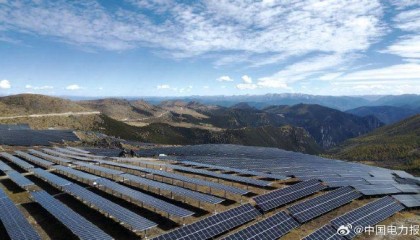 大唐白松光伏二期投产发电