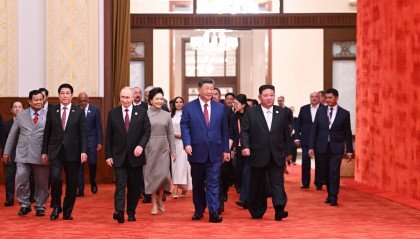 纪念中国人民抗日战争暨世界反法西斯战争胜利80周年招待会在京隆重举行