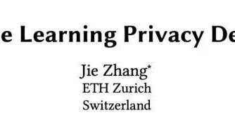 CCS 2024 | 如何严格衡量机器学习算法的隐私泄露？ ETH有了新发现
