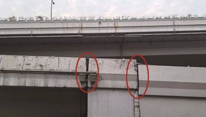 温州瓯海大道这处匝道连接处缝隙大，还存在高度差！相关部门这么说