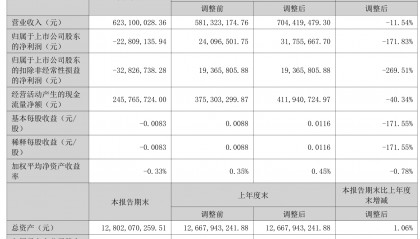 华联股份：2025年上半年实现营业总收入6.23亿元