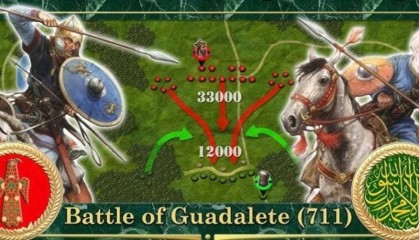 瓜达莱特之战：穆斯林大军征服伊比利亚半岛