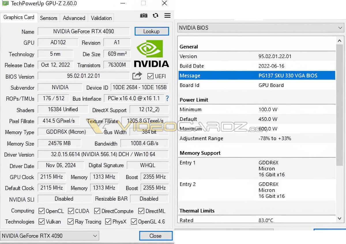 英伟达四插槽 Ada 显卡带 PCB 原型确认配 RTX 4090 同款核心显存