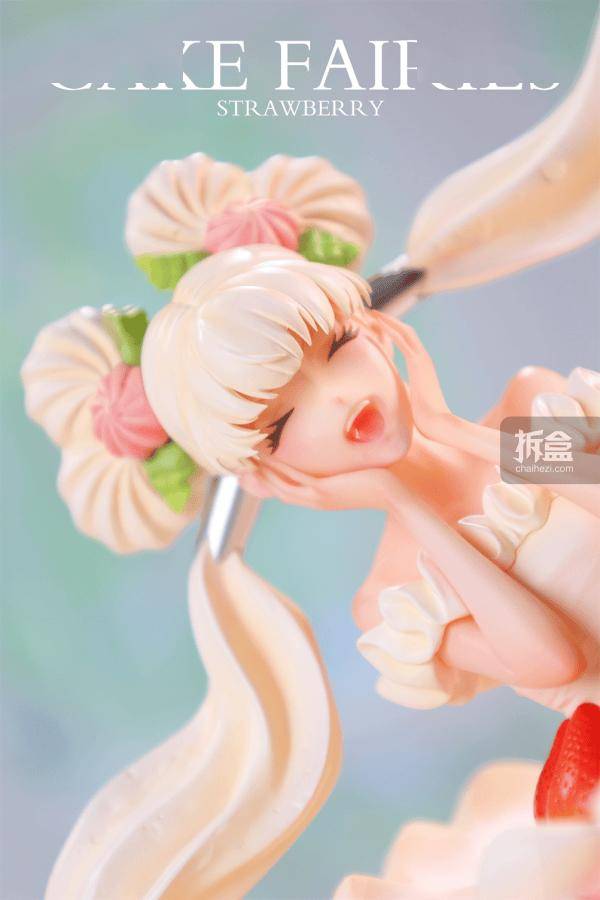 WEARTDOING 甜点精灵 芝士草莓 抹茶慕斯 原创GK手办
