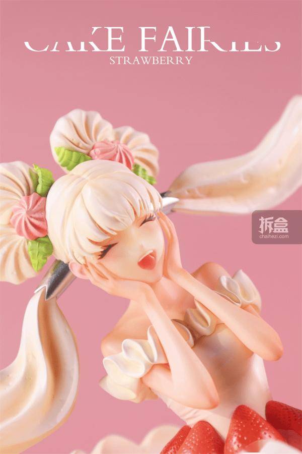 WEARTDOING 甜点精灵 芝士草莓 抹茶慕斯 原创GK手办