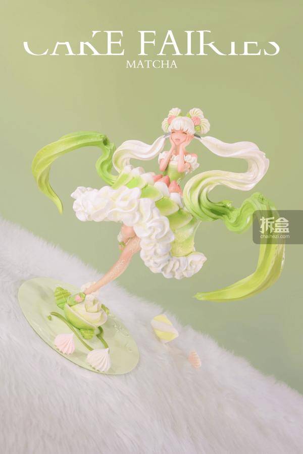 WEARTDOING 甜点精灵 芝士草莓 抹茶慕斯 原创GK手办